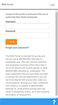 Mobile Screenshot of portal.beerworks.net